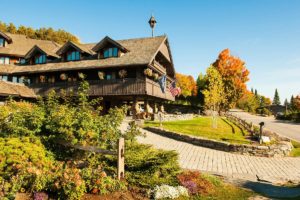Trapp Family Lodge in the autumn